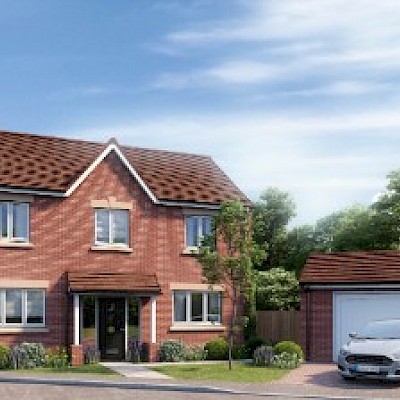 A prestigious new development of 9 family homes in the popular village of Long Buckby